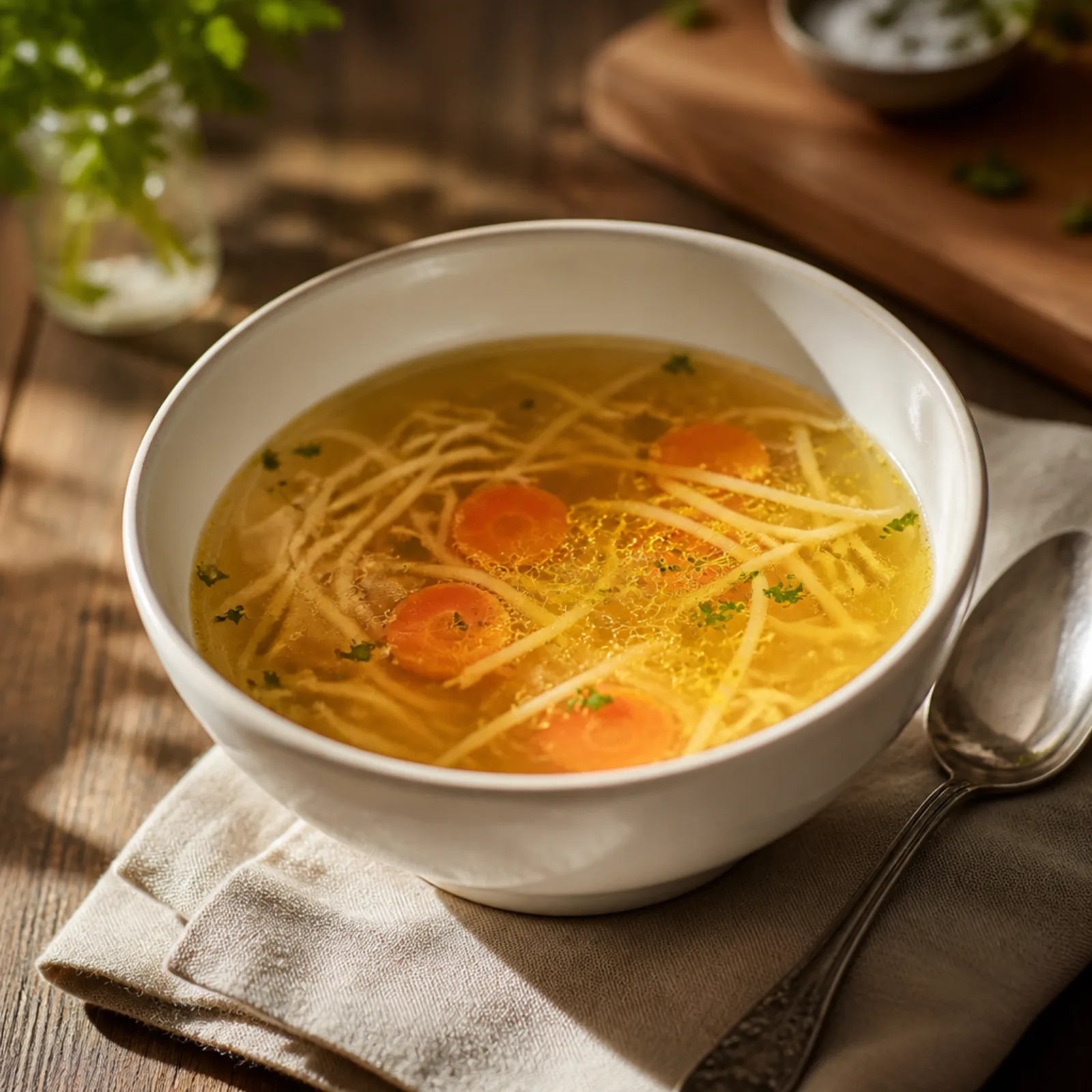 Rosół klar halten: Technik neben dem Rezept