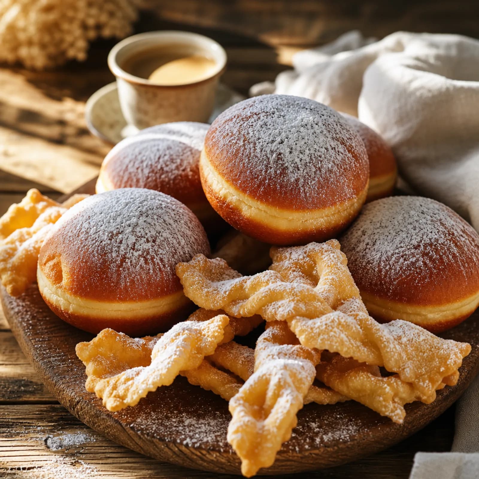 Tłusty Czwartek: Pączki, Faworki, kleiner Ritus