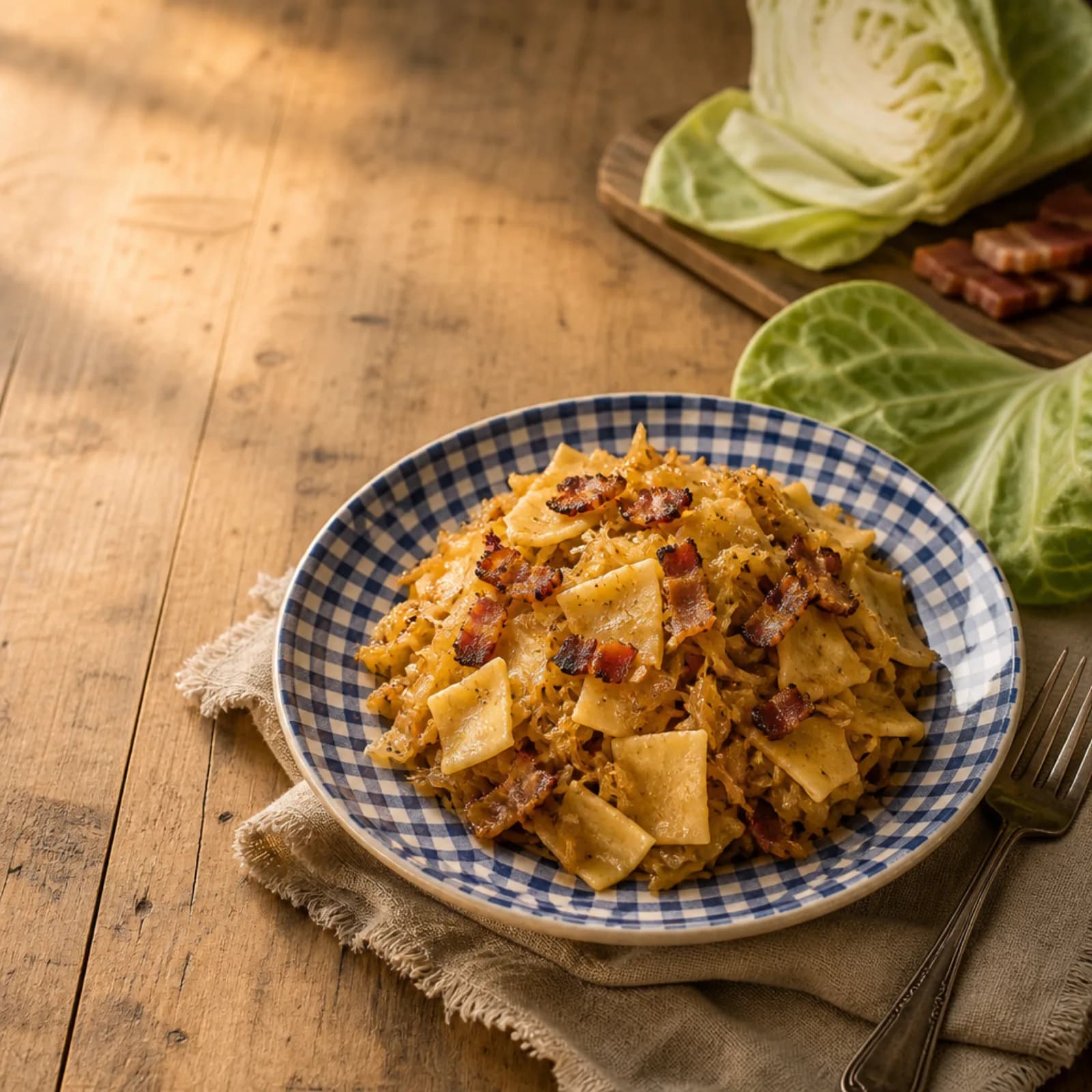 Łazanki mit Kapusta